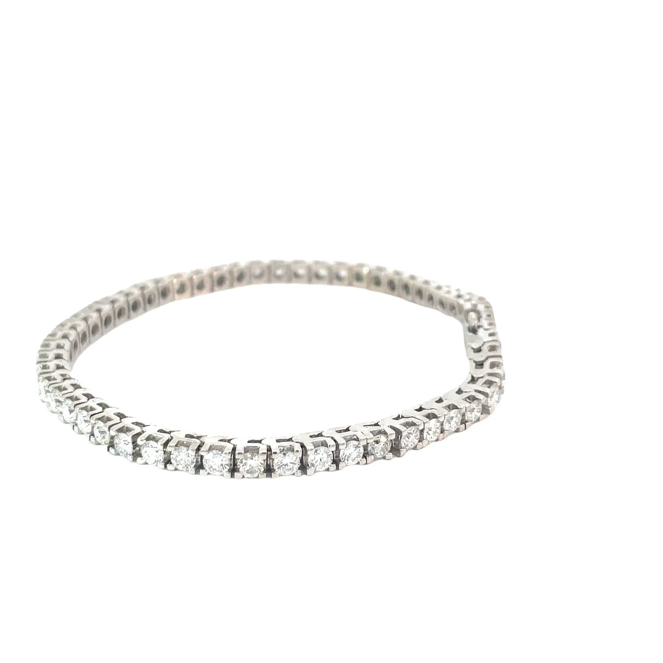 White Gold Diamond Tennis Bracelet