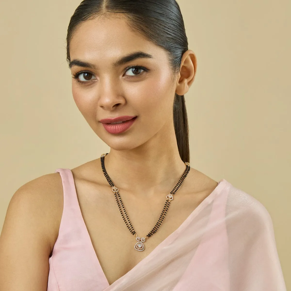 Zircon Mangalsutra 181196